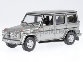 Mercedes BM463 G500 1994 G-Modell silber Modellauto MOC093 IXO 1:43