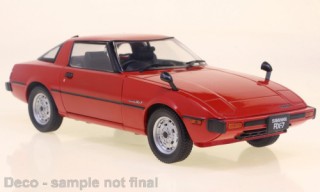 Mazda RX-7 RX7 SA2 1980 rot Wankel Modellauto WB124214 Whitebox 1:24