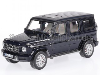 Mercedes BM463 G-Klasse 2018 blaumetallic Modellauto 351343 Norev 1:43