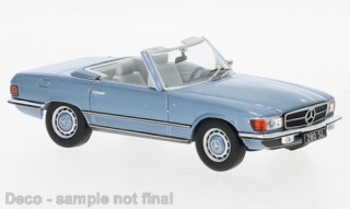 Mercedes R107 280 SL 1979 hellblau metallic Modellauto CLC458 IXO 1:43
