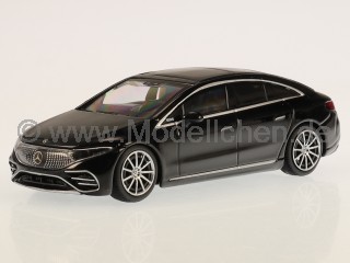 Mercedes V297 EQS 580 4Matic 2023 schwarz Modellauto 694 Mini-GT 1:64