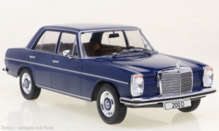 Mercedes W115 200D /8 1968 blau Modellauto WB124195 Whitebox 1:24
