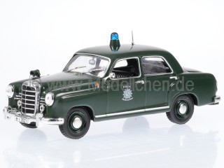 Mercedes W120 180D Polizei Niedersachsen Modellauto 7598002 Atlas 1:43