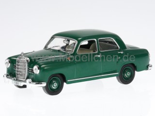 Mercedes W120 180 Ponton 1954 grün Modellauto ABADD121 Hachette 1:43