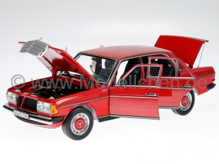 Mercedes W123 200 1982 rot wie 230E 240D Modellauto 183714 Norev 1:18