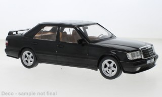Mercedes W124 1984 Tuning schwarz metallic Modellauto 18341 MCG 1:18