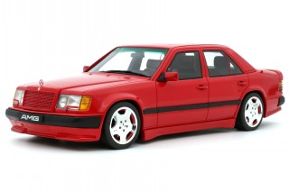 Mercedes W124 300E 6.0 AMG rot Modellauto OT1104 Otto 1:18