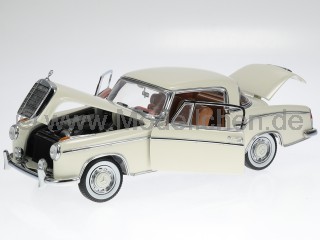 Mercedes W128 220 SE Coupe 1958 elfenbein Modellauto 3562 SunStar 1:18