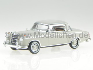 Mercedes W128 220 SE Coupe creme beige Modellauto 28661 Vitesse 1:43 