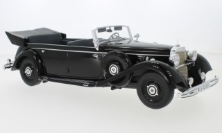 Mercedes W150 Typ 770 Cabrio 1938 schwarz Modellauto 18207 MCG 1:18