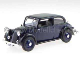 Mercedes W23 130 1934 blau schwarz Modellauto deAgostini 1:43