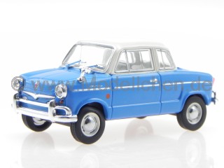 NSU Prinz II 30E 1959 blau weiss Modellauto WB281 Whitebox 1:43