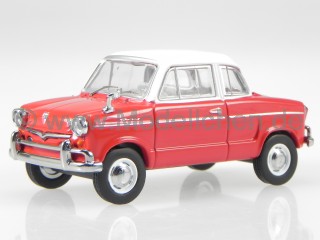 NSU Prinz II 30E 1959 rot weiss Modellauto IXOCLC347N IXO 1:43