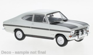 Opel Kadett B Coupe Rallye 1966 silber Modellauto CLC462 IXO 1:43