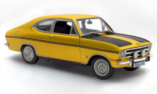 Opel Kadett B Rallye Coupe 1970 gelb Modellauto G1648006 Hachette 1:24