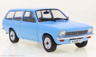 Opel Kadett C Caravan 1973 blau Modellauto WB124192 Whitebox 1:24