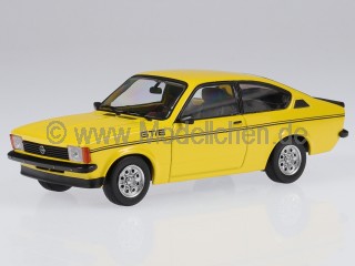 Opel Kadett C GT/E 1978 gelb Modellauto 940048120 Maxichamps 1:43