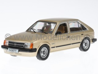 Opel Kadett D 5-Türer 1981 beige metallic Modellauto CLC394 IXO 1:43