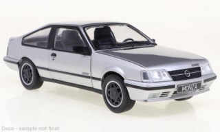 Opel Monza A2 GS/E 1983 silber Modellauto WB124156 Whitebox 1:24