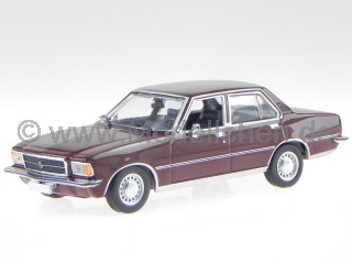 Opel Rekord D 1975 dunkel rot Modellauto 940044000 Maxichamps 1:43