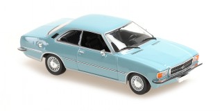 Opel Rekord D Coupe 1975 hellblau Modellauto 940044021 Maxichamps 1:43
