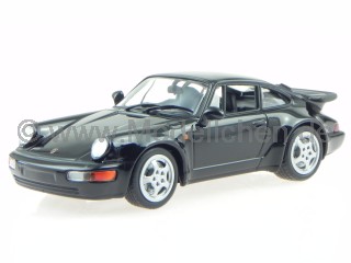 Porsche 911 964 Turbo 90 schwarz Modellauto 940069101 Maxichamps 1:43