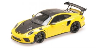 Porsche 911 991.2 GT3 RS 2019 gelb Modellauto155068221 Minichamps 1:18