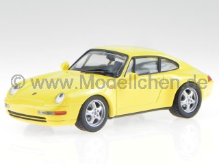 Porsche 911 993 1993 gelb Modellauto 940063000 Maxichamps 1:43