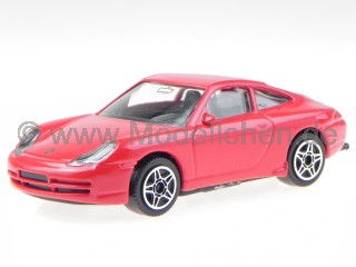 Porsche 911 996 Carrera 4 1998 rot Modellauto 30084 Bburago 1:43