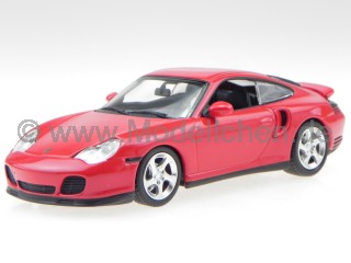 Porsche 911 996 Turbo 1999 rot Modellauto 940069300 Maxichamps 1:43