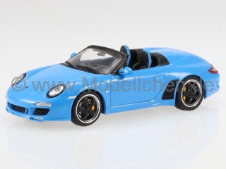 Porsche 911 997 Speedster blau 2010 Modellauto Atlas 1:43
