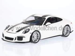 Porsche 911 R 991 2016 weiss Modellauto 940066220 Maxichamps 1:43