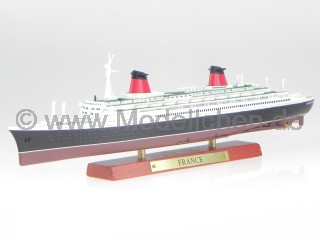 SS France French Line 1962 Ocean Liner Metall Modell Atlas 1:1.250