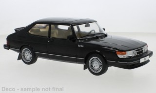 Saab 900 Turbo 1981 schwarz Modellauto 18338 MCG 1:18
