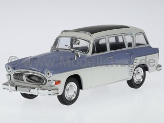Sachsenring P240 Kombi blau DDR Ostalgie Modellauto 7230039 Atlas 1:43
