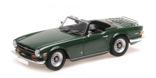 Triumph TR6 1969 dunkel grün LHD Modellauto 155132036 Minichamps 1:18