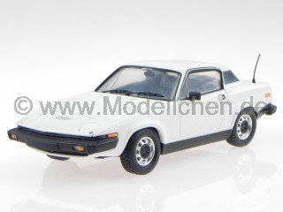 Triumph TR7 TR 7 porzellan weiss LHD Modellauto 2001w Trofeu 1:43
