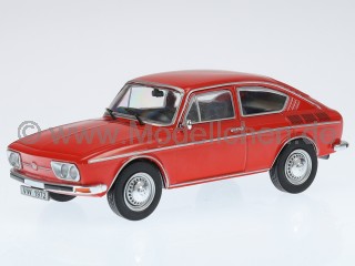 VW 1600 TL Brasilien 1972 rot Modellauto in Vitrine Altaya 1:43