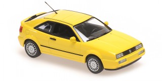 VW Corrado G60 1990 gelb Modellauto 940055602 Maxichamps 1:43
