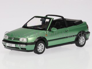 VW Golf 3 Cabrio 1993 grün metallic Modellauto CLC427 IXO 1:43