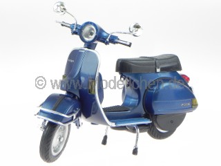 Vespa P 200 E PX 1978 blau metallic Metall Modell 42123 NewRay 1:12