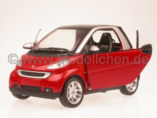 smart ForTwo 2009 rot Modellauto NewRay 1:24
