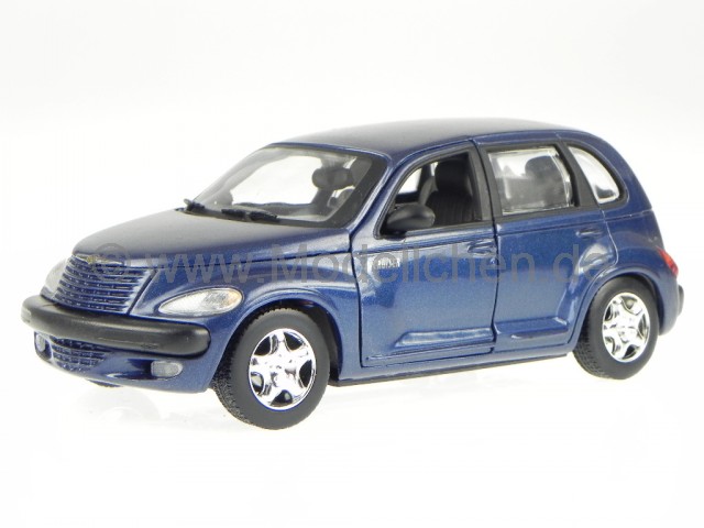 Chrysler PT-Cruiser Cabrio Blau 2000-2010 1//24 Motormax Modell Auto mit oder ohn
