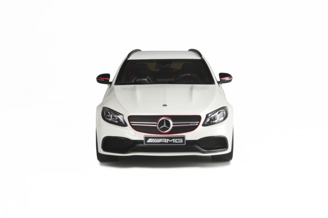 Mercedes S205 C63 S Amg T Modell Weiss Modellauto Gt107 Gt Spirit 1 18