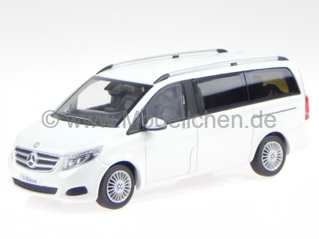 Mercedes V Klasse 2014 Bergkristall Weiss Modellauto Norev 1 43