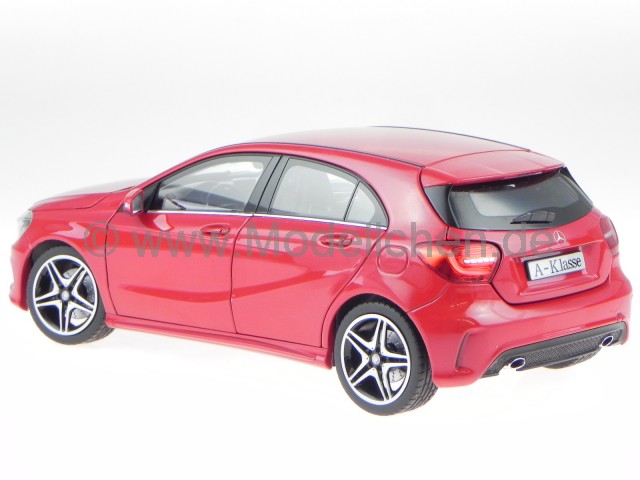 Mercedes W176 A Klasse Jupiter Rot Modellauto Norev 1 18