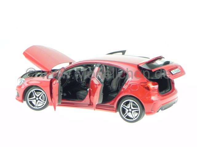 Mercedes W176 A Klasse Jupiter Rot Modellauto Norev 1 18