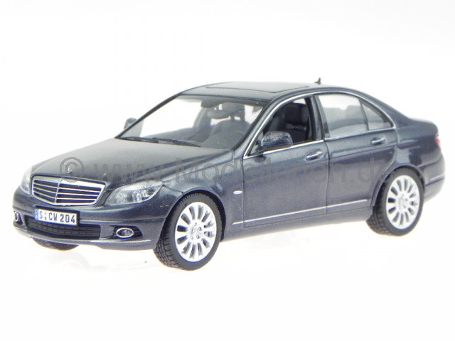 Mercedes W204 C Klasse Elegance Tenorit Grau Modlelauto Schuco 1 43