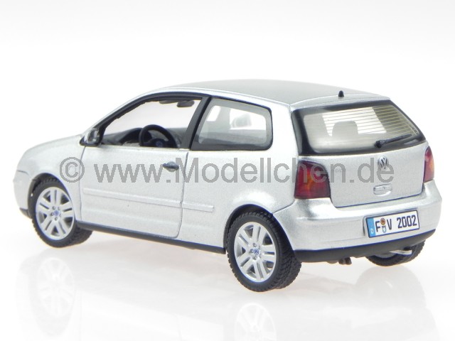 VW Polo 9N 2001 silber Modelauto AutoArt 1:43 | Rakuten VW Polo 9N3 2007 silber Modellauto AutoArt 1:43