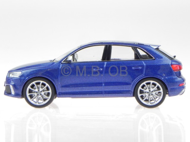 Audi Q3 RS blau Modellauto 450751101 Schuco 1:43